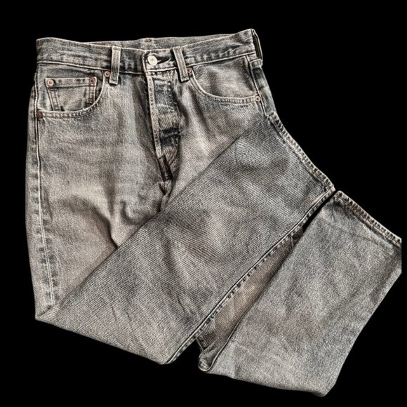 Levi’s 501 Original Fit Jeans – Men’s W28 L30 – Straight Leg – 100% Cotton - Picture 2 of 9